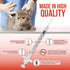 JJ CARE Insulin Syringes for Pets (60-Pack) – 31G, 3/10cc, 1/2", U-100, Half-Unit Markings – Disposable Syringes for Cats & Dogs, Accurate Dosing Syringe